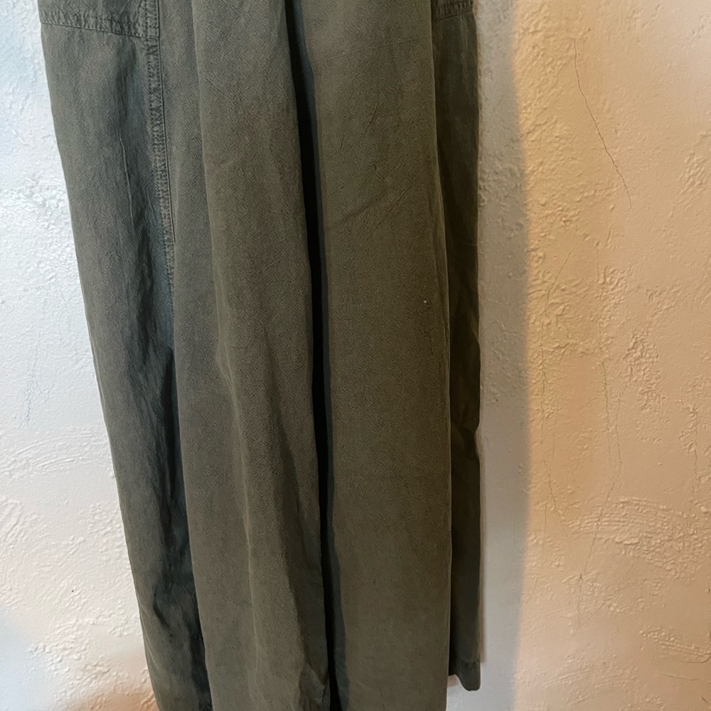 Free People Women's Olive Green Jumpsuit - Picture 6 of 13